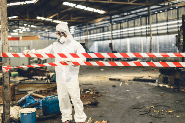 Professional Drug Lab Cleanup technician working in Rosalie, NE